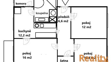 nájem 3+1 Otrokovice